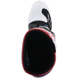 Alpinestars Tech 7S Stivali Motocross Giovani, nero-bianco-rosso, dimensione 42