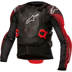 Alpinestars Bionic Tech Giacca Youth Protector, nero-rosso, dimensione L XL