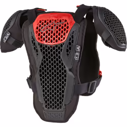 Alpinestars Bionic Action Armatura toracica giovanile, nero-rosso, dimensione L XL - Vista aggiuntiva 3
