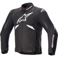 Alpinestars T-GP R V3 Drystar giacca tessile moto impermeabile, nero-bianco, dimensione XL per uomo