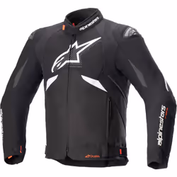 Alpinestars T-GP R V3 Drystar giacca tessile moto impermeabile, nero-bianco, dimensione XL per uomo - Vista aggiuntiva 2