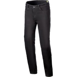 Alpinestars Cult-8 Stretch Denim Pantaloni tessili moto, nero, dimensione 34 per uomo