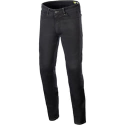 Alpinestars Copper V3 Denim Pantaloni tessili moto, nero, dimensione 38 per uomo