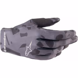 Alpinestars Radar Magnet Guanti da motocross giovanile, nero-grigio-argento, dimensione 2XS - Vista aggiuntiva 2