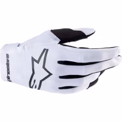 Alpinestars Radar Guanti da motocross per ragazzi, nero-grigio, dimensione XS