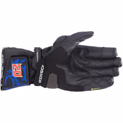 Alpinestars FQ20 SP-8 V3 Monster Guanti da moto, nero-rosso-blu, dimensione S per uomo - Vista aggiuntiva 3