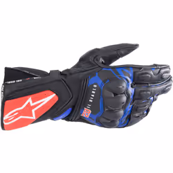 Alpinestars FQ20 SP-8 V3 Monster Guanti da moto, nero-rosso-blu, dimensione 3XL per uomo - Vista aggiuntiva 2