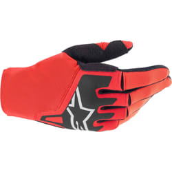 Alpinestars Techstar Guanti da motocross, nero-rosso, dimensione 2XL per uomo