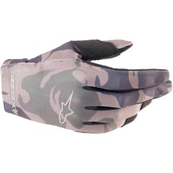 Alpinestars Radar Guanti da motocross, verde-multicolore, dimensione S per uomo