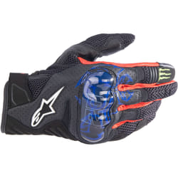 Alpinestars FQ20 SMX-1 Air V2 Monster Guanti da moto, nero-rosso-blu, dimensione 3XL per uomo