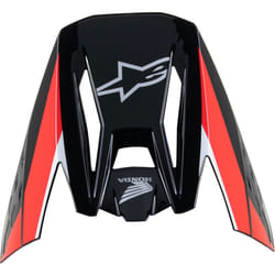 Alpinestars SM5 Visiera del casco, nero-rosso