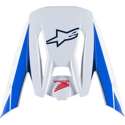 Alpinestars SM5 Visiera del casco, bianco-rosso-blu