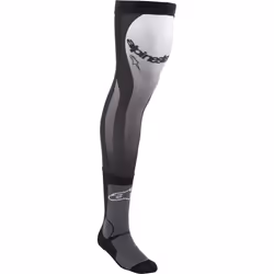 Alpinestars Knee Brace Calze Motocross, nero-bianco, dimensione S M per uomo