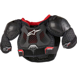 Alpinestars Bionic Action Kickstart Armatura toracica per bambini, nero-rosso, dimensione S M L XL 2XL
