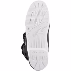 Alpinestars Tech 3 Enduro stivali da motocross impermeabili, nero-bianco, dimensione 45 46 per uomo