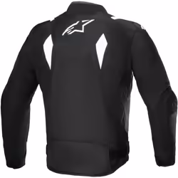 Alpinestars T-SP 1 V2 giacca tessile moto impermeabile, nero-bianco, dimensione S per uomo