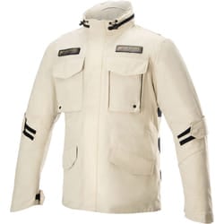 Alpinestars MO.ST.EQ Field giacca tessile moto impermeabile, beige, dimensione 3XL per uomo