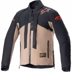 Alpinestars Techdura Giacca Motocross, nero-marrone, dimensione S per uomo