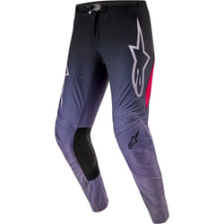 Alpinestars Supertech Dade Pantaloni Motocross, nero-grigio-rosso, dimensione 38 per uomo