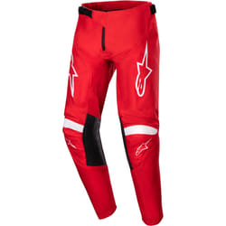 Alpinestars Racer Lurv Pantaloni Motocross Giovani, bianco-rosso, dimensione 28