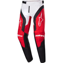 Alpinestars Racer Ocuri Pantaloni Motocross Giovani, nero-bianco-rosso, dimensione 28