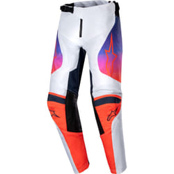 Alpinestars Racer Hoen Pantaloni Motocross Giovani, grigio-arancione, dimensione 26