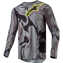 Alpinestars Racer Tactical Maglia Motocross, grigio, dimensione XL per uomo