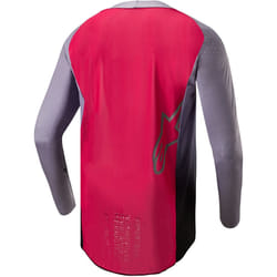 Alpinestars Supertech Dade Maglia Motocross, rosso-porpora, dimensione XL