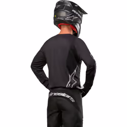 Alpinestars Fluid Graphite Maglia Motocross, nero, dimensione S per uomo - Vista aggiuntiva 3