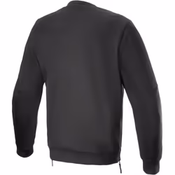 Alpinestars FQ20 Legit Crew Fleece Maglione Moto, nero-rosso, dimensione L