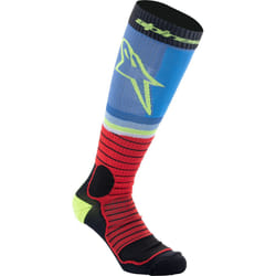 Alpinestars Pro Calze Motocross, nero-rosso-blu, dimensione M per uomo