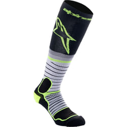 Alpinestars Pro Calze Motocross, nero-giallo, dimensione M per uomo