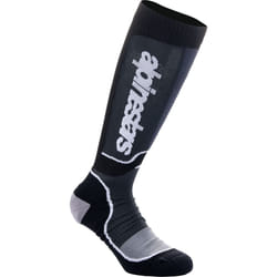 Alpinestars Plus Calze Motocross Giovani, nero-grigio, dimensione M L