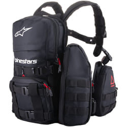 Alpinestars Techdura Tactical Zaino, nero-bianco per uomo