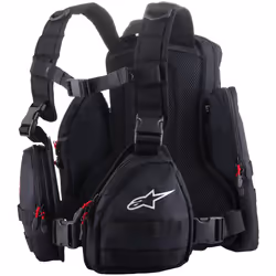Alpinestars Techdura Tactical Zaino, nero-bianco per uomo