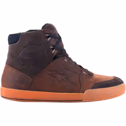 Alpinestars Chrome Crafted Drystar Scarpe da moto impermeabili, marrone, dimensione 38 per uomo