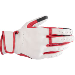 Alpinestars Dyno Guanti da moto traforati, nero-bianco-rosso, dimensione L per uomo