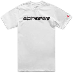 Alpinestars Linear Wordmark 2.0 Maglietta, bianco, dimensione XL per uomo