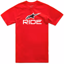 Alpinestars Ride 4.0 Maglietta, rosso, dimensione S per uomo