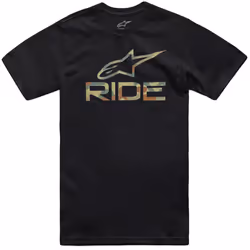 Alpinestars Camo Ride 4.0 Maglietta, nero, dimensione XL per uomo