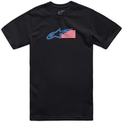 Alpinestars Racing USA Maglietta, nero, dimensione S per uomo