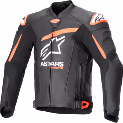 Alpinestars GP Plus R V4 Airflow giacca in pelle moto traforata, nero-rosso, dimensione 50 per uomo