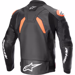 Alpinestars GP Plus R V4 Airflow giacca in pelle moto traforata, nero-rosso, dimensione 50 per uomo
