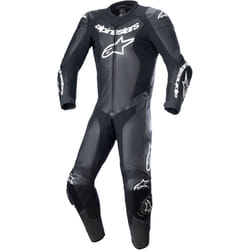 Alpinestars GP Force Lurv traforato One Piece Moto Tuta in pelle, nero, dimensione 48 per uomo