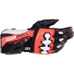 Alpinestars GP Pro R4 Guanti da moto traforati, nero-rosso, dimensione 2XL per uomo