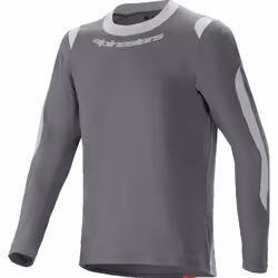 Alpinestars A-Dura Dri Wool Maglia da bicicletta a maniche lunghe, grigio, dimensione S per uomo