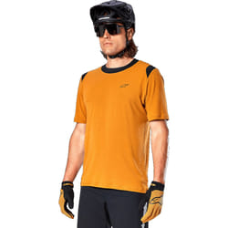 Alpinestars A-Dura Dri Wool Maglia da bicicletta a maniche corte, oro, dimensione S per uomo