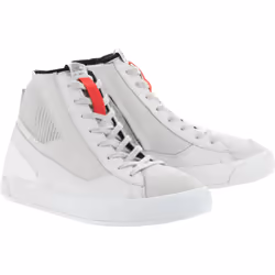 Alpinestars Stated Scarpe da moto, grigio-bianco, dimensione 45 46 per uomo