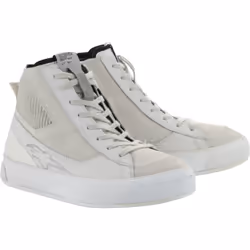 Alpinestars Stella Stated Podium Scarpe da moto da donna, grigio-bianco, dimensione 42 43 per donne