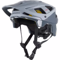 Alpinestars Vector Tech Zeal Casco da bicicletta, grigio-rosso, dimensione S per donne